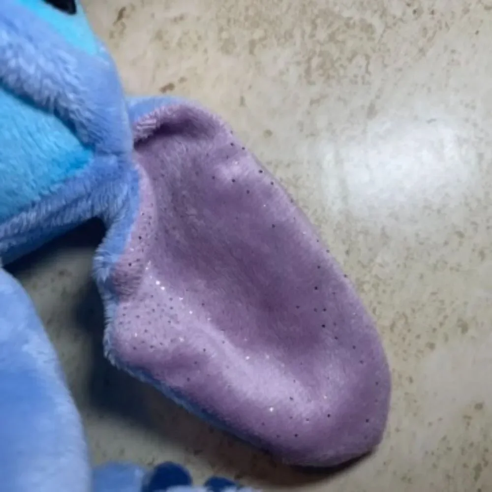 Vintage Disney Theme Park Tote a Tale Stitch Plush ~7 inches
